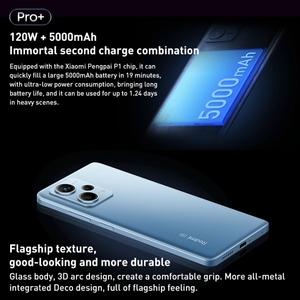 2023 originale <span class=keywords><strong>Redmi</strong></span> Note 12 Pro + 5G, 200MP fotocamera 12GB + 256GB cellulare - Product Image 5
