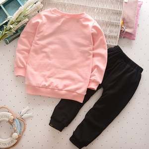 Conjunto de Ropa de Diseñador para Niños, Hermoso Conjunto para Adolescentes, Conjuntos de Boutique para Otoño que Incluyen Camiseta de Manga Larga y Pantalones - Product Image 2