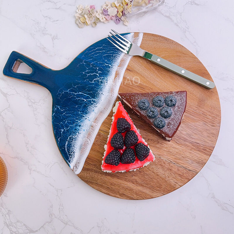 Blue/round/34.5x25.8x1.5cm