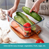 Contenants de stockage en verre extra-larges avec couvercles 3L-6L, hermétiques, compatibles micro-ondes, bocaux de conservation alimentaire portables, préparation des repas pour la rentrée scolaire
