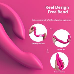 Außenhandel weiblich Second Tide Masturbation Artefakt 328 Double G-Spot mit Lesben Stick Body Vibrator Sexspielzeug - Product Image 2