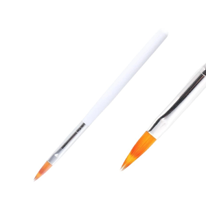 Pinceaux à ongles personnalisés avec manche en bois coloré pour la peinture florale, la poudre acrylique ondulée française et la sculpture – Idéal pour les salons de manucure - Product Image 6