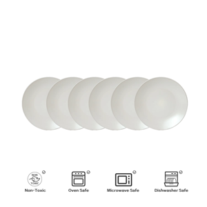 ชุดจานอาหารดีไซน์มินิมอลสีขาว ชุดอาหารค่ำระดับไฮเอนด์สำหรับสเต็ก พิซซ่า จานอาหารค่ำสุดหรู ชุดอาหารค่ำพิเศษสำหรับร้านอาหาร - Product Image 5