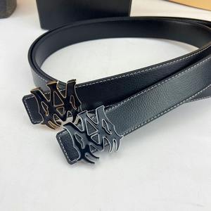 Sabuk AMR Grosir Sabuk Desainer Pria Sabuk Bisnis Mewah untuk Pria Gesper Paduan Modis Ikat Pinggang Katalog Desainer - Product Image 2