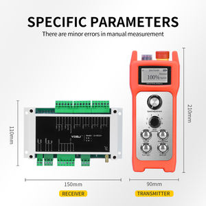 ZJ-DZ12+ Angepasstes Fernbedienungsgehäuse Wasserdicht Stoßfest Drahtlose Industrielle Kran-Fernbedienung - Product Image 5