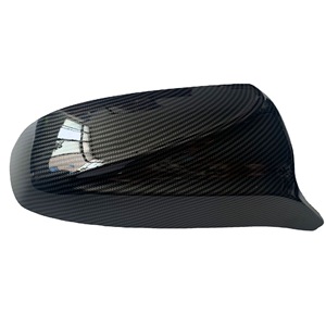 Carcasa de espejo retrovisor de fibra de carbono para Bmw X5 X6 E70 E71 08-13, juego completo de material ABS - Product Image 2
