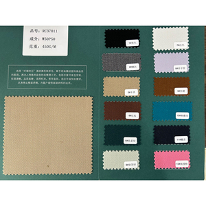 Úc 490gsm 100% len nhiều màu rắn Twill kiểm tra phù hợp với vải - Product Image 4