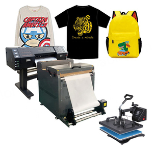 Imprimante DTF 600 mm avec tête d'impression I3200/4720 et agitateur de poudre DTF, imprimante DTF CMYKW - Product Image 2