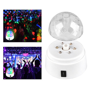 Mini đầy màu sắc Disco DJ Đèn LED chiếu KTV đèn pin khô hoạt động xoay di chuyển đầu đèn sân khấu - Product Image 3