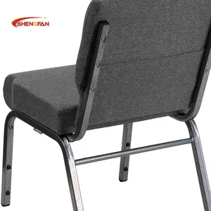 Wholesale Modern Cheap Auditorium Chair Wine Dark Gray Chairs Stackable Interlocking Theater Used Church Chairs For Altar Church