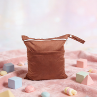 Sac à couches de grande taille à double poche 40*45 cm, adapté aux bébés, aux couches, aux vêtements, aux serviettes humides, aux bikinis, sac de rangement