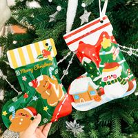 Sac étanche personnalisé Zhihe pour Noël, auto-scellant, résistant à l'humidité, motif flocon de neige, pour le transport de biscuits et gâteaux fraîchement cuits