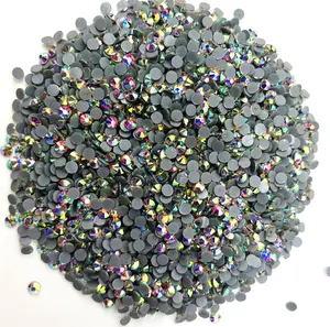 Lucky bulk top shine ss6-ss50 12-16 cuts 70 colors rhinestones hotfix rhinestones hotfix cristal iron on rhinestone glass s