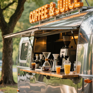 Camiones de Comida Móviles Pequeños y Populares de 2025 para Pizza, Café y Otros Alimentos, con Equipamiento, en Venta en EE. UU. - Product Image 4