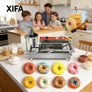 Máquina Automática para Hacer <span class=keywords><strong>Donuts</strong></span> de Alta Capacidad, 5000 <span class=keywords><strong>Donuts</strong></span>/H, Máquina de <span class=keywords><strong>Donuts</strong></span> Totalmente Automática para Uso Comercial en Panaderías Industriales - Product Image 1