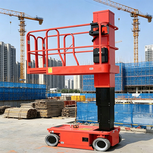 3.6m 4.8m 6m Factory Price Self-Propelled Vertical Mast Lift 159kg Load CE Certified <strong>Mobile</strong> Elevating Lift - Product Image 3