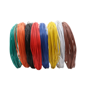 Cable BVR con Gancho, 600V, 22AWG, Cobre Puro Trenzado, Aislamiento de PVC, Clasificación IP20, Temperatura 0-70°C, Cableado para Pastillas de Guitarra - Product Image 1