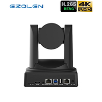 Caméra PTZ H-DMI IP avec zoom optique 20x pour studio TV, système de conférence audio, vidéoconférence USB3.0, diffusion professionnelle