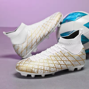 Chaussures de football d'extérieur antidérapantes et respirantes, baskets de sport tendance pour hommes, chaussures de football d'entraînement de haute qualité pour jeunes - Product Image 1