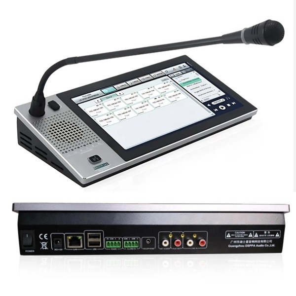 High Quality Network Intelligent Paging Station IP Network Paging Station for Mall School
