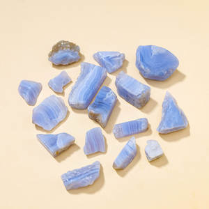 <span class=keywords><strong>Calcedonio</strong></span> blu naturale <span class=keywords><strong>pietra</strong></span> frantumata agata <span class=keywords><strong>calcedonio</strong></span> singolo punta colonna decorazione all'ingrosso - Product Image 4