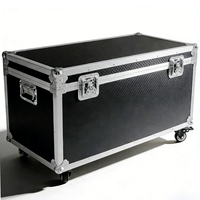 Valise de transport en aluminium sur mesure avec roulettes pour équipement, fournie par l'usine de Ningbo