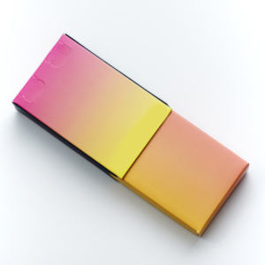 Boîte en carton biodégradable haut de gamme personnalisée Cannacoast, résistante aux enfants, avec tiroir coulissant, impression sérigraphique - Product Image 2