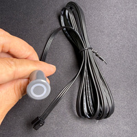 Interruptor Táctil Inteligente con Atenuación por Toque Prolongado para Iluminación LED de Gabinetes, Sistema de Control Central DC12V DC24V