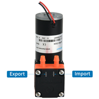Kamoer ELP02 600ml 12V 24V moteur DC à tête unique brossé petite pompe à eau à membrane