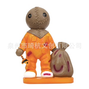 Figura de Sam de Trick R Treat, Hombre Calabaza, Tamaño Grande, Resinas Sintéticas, Decoración de Interiores, Muñeco de Regalo - Product Image 5