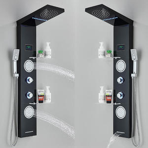 Penjualan langsung dari pabrik Shower kamar mandi besi tahan karat Shower kolom Led Shower Board - Product Image 5