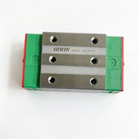 Bloque de guía lineal HIWIN RGH original, carro de perfil bajo, larga vida útil, riel de guía lineal suave para máquina CNC