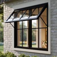 Ventanas de Aluminio Sunnysky con Certificación NFRC, Doble Acristalamiento con Aislamiento Térmico de Gas Argón para Apartamentos, Comercios y Oficinas
