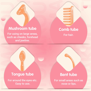 Masseur facial professionnel haute fréquence avec 4 têtes, thérapie cutanée multifonctionnelle pour stimuler le collagène et réduire les ridules - Product Image 3