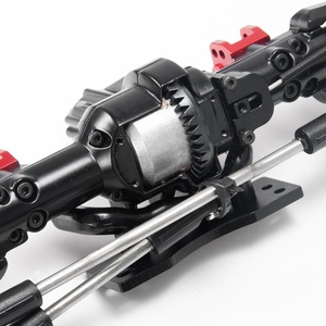 2 paires d'essieux avant et arrière en alliage d'aluminium avec blocage <span class=keywords><strong>de</strong></span> différentiel pour <span class=keywords><strong>voiture</strong></span> RC Rock Crawler 1/10 A103008 D90 TF2, pièces <span class=keywords><strong>de</strong></span> mise à niveau - Product Image 6