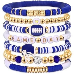 Set di Braccialetti con Perline in Lega e Perle Imitate, Elastici, Vendita Diretta dalla Fabbrica, Commercio <span class=keywords><strong>all</strong></span>'Ingrosso - Product Image 4