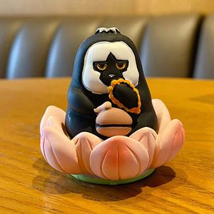 Figurines personnalisées en résine de cochon d'Inde, panda, chien, souris, chat – Décoration de table en polyrésine – Figurine de cochon d'Inde en résine – Artisanat et cadeaux en résine animale - Product Image 1