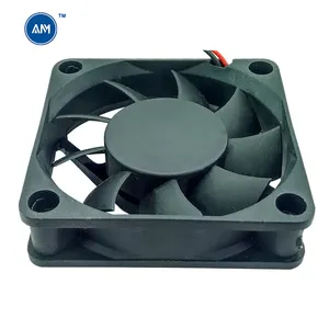 High Quality 60*60*15mm Powerful Dc Cooling Fan 6015 12v 24v Dc Axial Ball Bearing Silent Fan