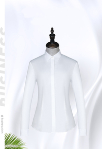 Vente chaude femmes chemises décontractées manches longues bouton avant bonne couture tissu tricoté motif solide plaine teint Techniques - Product Image 4