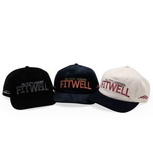 Gorra Snapback de Corduroy Personalizada con Visera Plana, Logotipo Bordado 3D OEM, Estilo Vintage, Sin Estructura, Gorra de Béisbol Streetwear al por Mayor - Product Image 3
