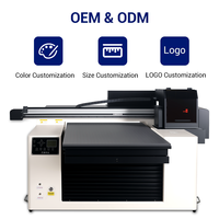 Impresora UV FunJar 6090 A1 con XP600 para Impresión Multicolor Eficiente, Impresora UV para Películas PET, Impresora 3D de Cristal