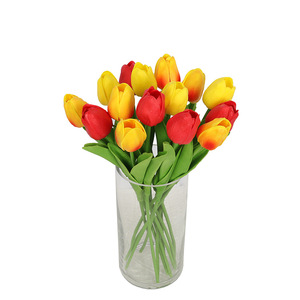 Mini Tulipán Artificial <span class=keywords><strong>de</strong></span> PU, Estilo Nórdico, Decoración para <span class=keywords><strong>el</strong></span> Hogar, <span class=keywords><strong>Hotel</strong></span>, Bodas, Auditorio, Flor Artificial <span class=keywords><strong>de</strong></span> Alta Simulación, Gran Venta - Product Image 5