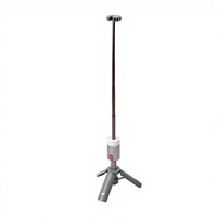 Lampe torche magnétique rechargeable USB professionnelle 2-en-1, lanterne LED télescopique pour la randonnée, le camping et les voyages en plein air