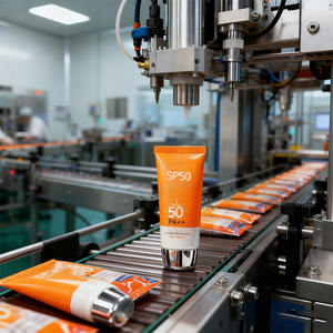 Crème solaire hydratante à étiquette privée SPF50, écran solaire anti-brûlures, infusée à l'<span class=keywords><strong>aloe</strong></span> <span class=keywords><strong>vera</strong></span> pour la peau - Product Image 6