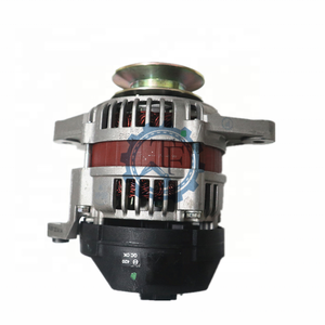 0124110008 0-124-110-008 RE234714 ALTERNADOR 12V 50A 3.3KG para <span class=keywords><strong>JOHN</strong></span> <span class=keywords><strong>DEERE</strong></span> EXCAVADORA PIEZAS DE MAQUINARIA DE CONSTRUCCIÓN - Product Image 2