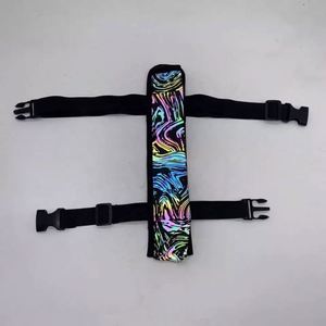 Abanico de Mano Grande Holográfico con Bolsa Iridiscente, Nuevo Estilo 2023 - Product Image 2