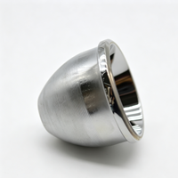 Réflecteur en aluminium CNC de précision, surface brillante, à LED unique, pour lampe minière