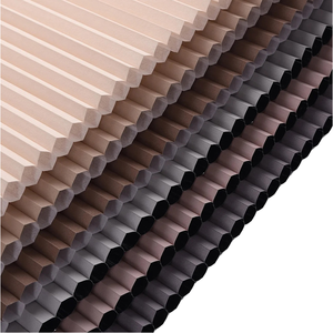 Tissu <span class=keywords><strong>occultant</strong></span> alvéolé sur mesure pour stores, double cellule, isolant thermique, non-tissé, plissé, pour portes et fenêtres - Product Image 1