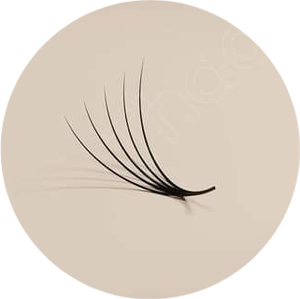 Venta al por mayor hecho a mano Nhu Y NY5D 5D para extensiones de pestañas de visón de imitación de tira completa cajas de embalaje personalizadas 0,07 CC D rizo completo - Product Image 2