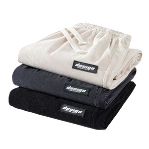 <span class=keywords><strong>Pantaloni</strong></span> <span class=keywords><strong>in</strong></span> <span class=keywords><strong>Velluto</strong></span> <span class=keywords><strong>a</strong></span> <span class=keywords><strong>Coste</strong></span> ANSZKTN da <span class=keywords><strong>Uomo</strong></span> Primavera Autunno Larghi e Dritti <span class=keywords><strong>Pantaloni</strong></span> Sportivi Casual alla Moda Invernali - Product Image 3